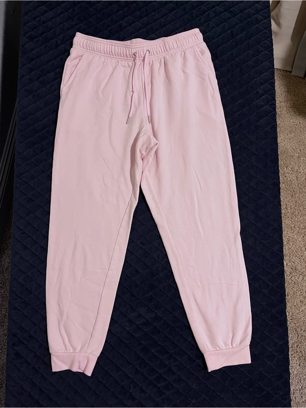 Pink Women's Tapered Jogger Sweatpants - Auden - W/ Drawstring - Cute Casual